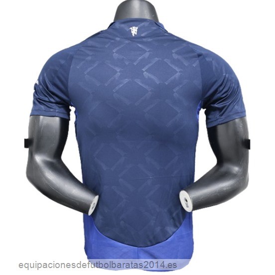 Nuevo 2ª Jugadores Camiseta Manchester United 24/25 Azul Baratas